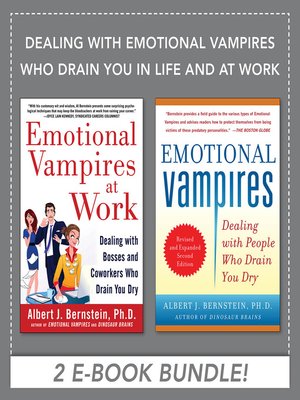 cover image of Dealing with Emotional Vampires Who Drain You in Life and at Work